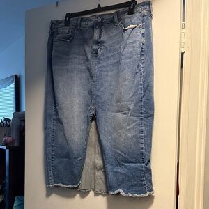 Women’s Blue Denim Skirt